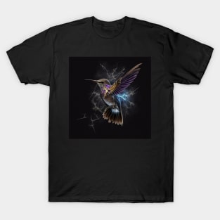 Fantasy Hummingbird with Lightning T-Shirt